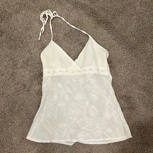 Cotton halter top